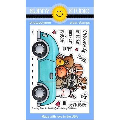 Sunny Studio Clear Stamps - Cruising Critters